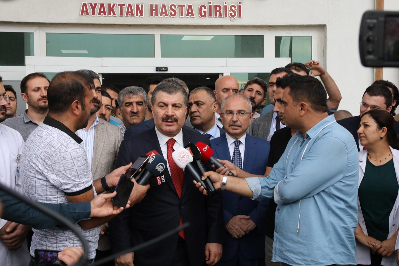 Sağlık Bakanı Koca Nusaybin'de Sağlık Bakanı Koca Nusaybin'de